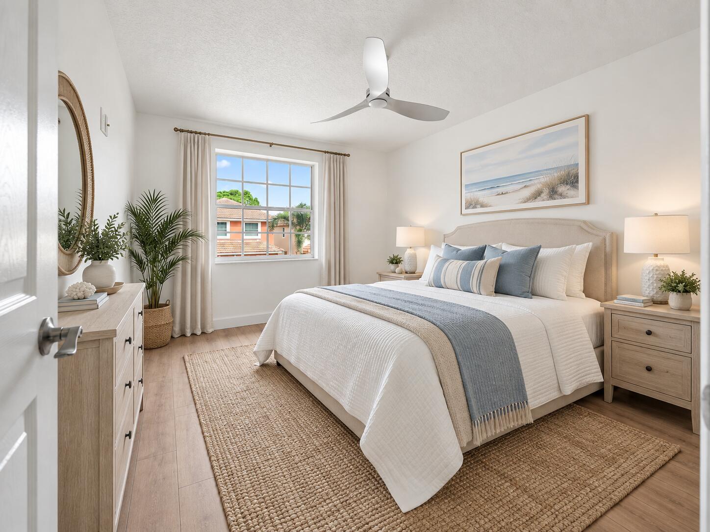 1045 Aspri Way Riviera Beach, FL 33418 - Photo 13 of 35 Main Bedroom Virtually Staged