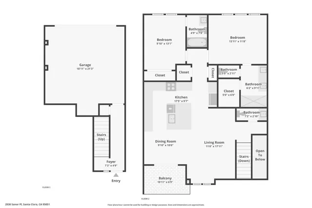 $1,299,000 | 2930 Sanor Place, Unit 112, Santa Clara, CA 95051