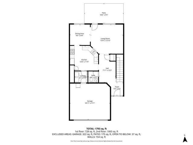 a picture of a floor plan