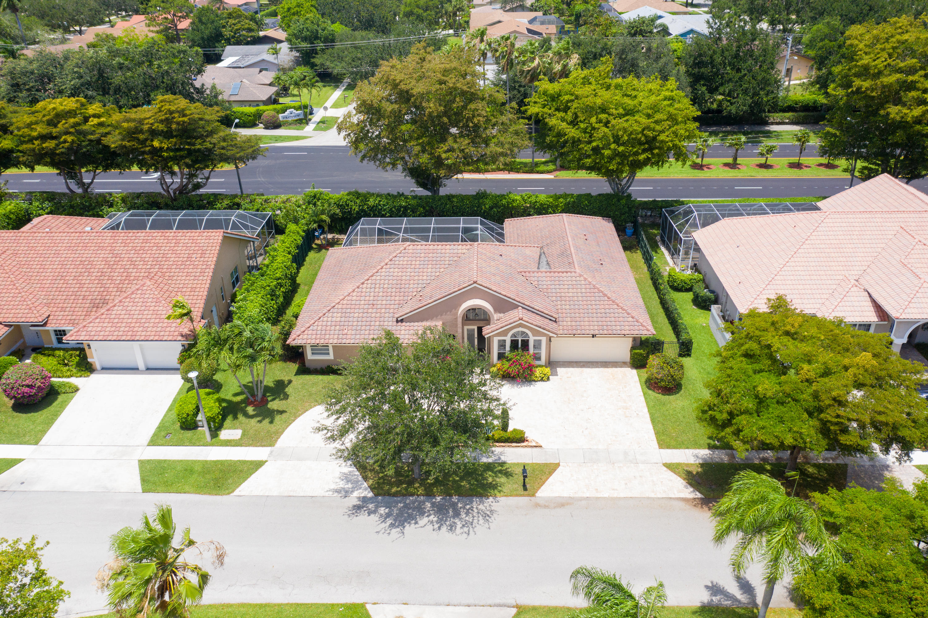 2625 Northwest 29th Drive Boca Raton, FL 33434 - Photo 6 of 60 Aerial of Front