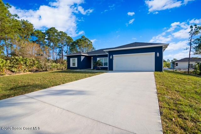 Undisclosed Address Palm Bay, FL 32909 - Photo 2 of 21 a front view of house with yard