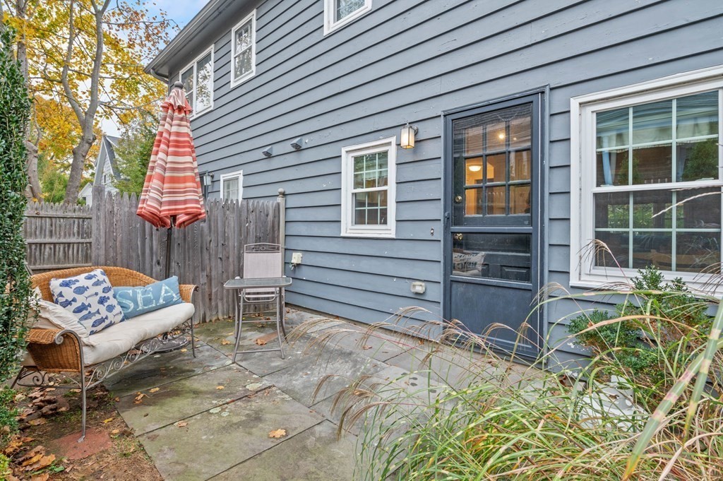 27 Norwood Avenue, Unit 2 Manchester, MA 01944 - Photo 13 of 17 a view of a two chairs in the patio