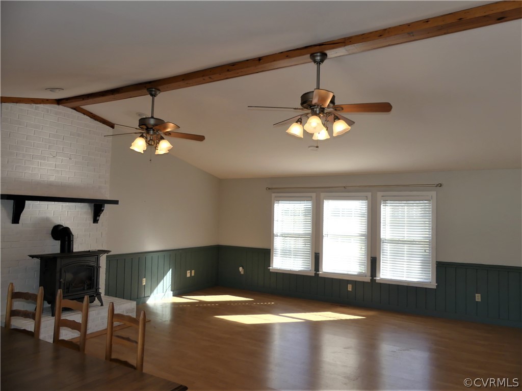 1325 Courthouse Road Chase City, VA 23924 - Photo 14 of 49 a view of a livingroom with a ceiling fan and a window