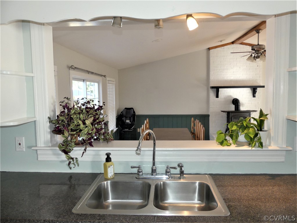 1325 Courthouse Road Chase City, VA 23924 - Photo 20 of 49 a bathroom with a sink and a mirror