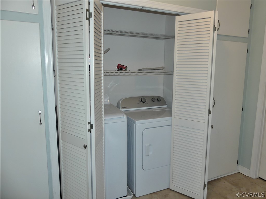 1325 Courthouse Road Chase City, VA 23924 - Photo 37 of 49 a utility room with dryer and washer