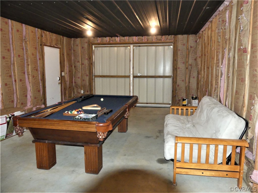1325 Courthouse Road Chase City, VA 23924 - Photo 45 of 49 a room with furniture pool table and windows