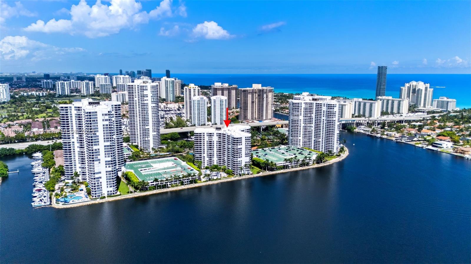 3600 Mystic Pointe Drive, Unit 614 Aventura, FL 33180 - Photo 14 of 14 a view of a city