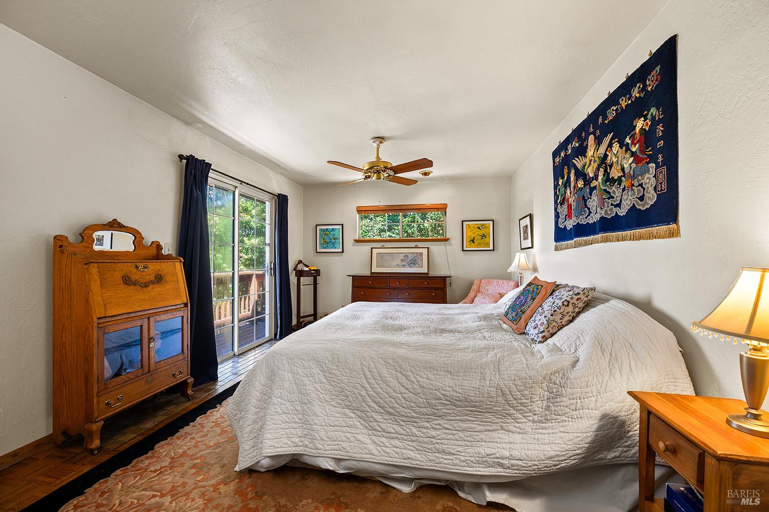 944 Summerfield Road Santa Rosa, CA 95405 - Photo 32 of 44 Primary bedroom with small balcony