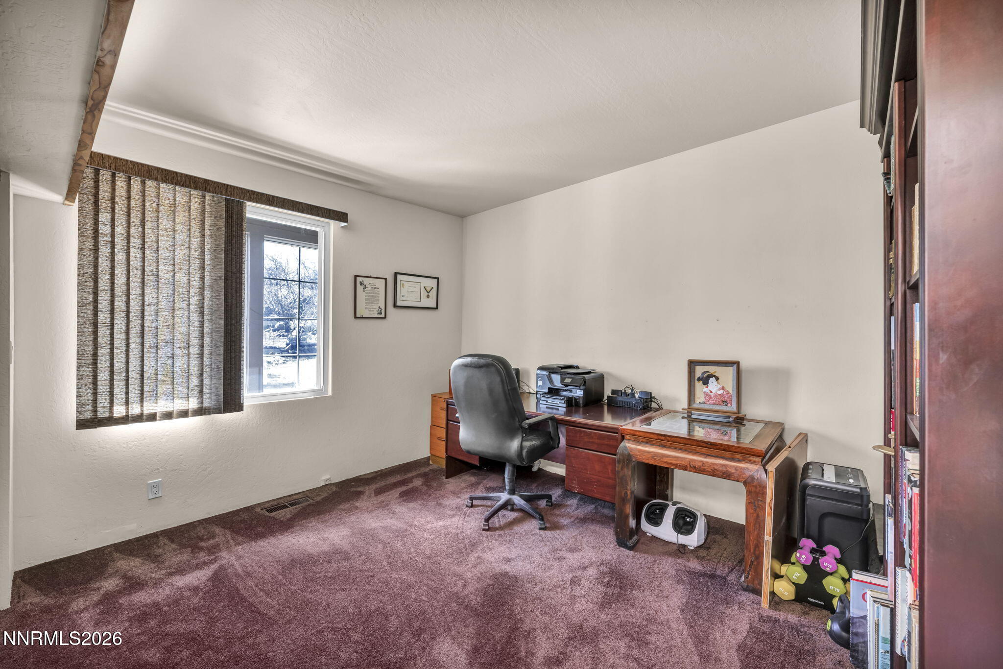 13600 Stoneybrook Drive Reno, NV 89511 - Photo 100 of 120 a view of a workspace with furniture and a window