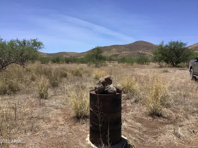 a view of a lake with a mountain in the background