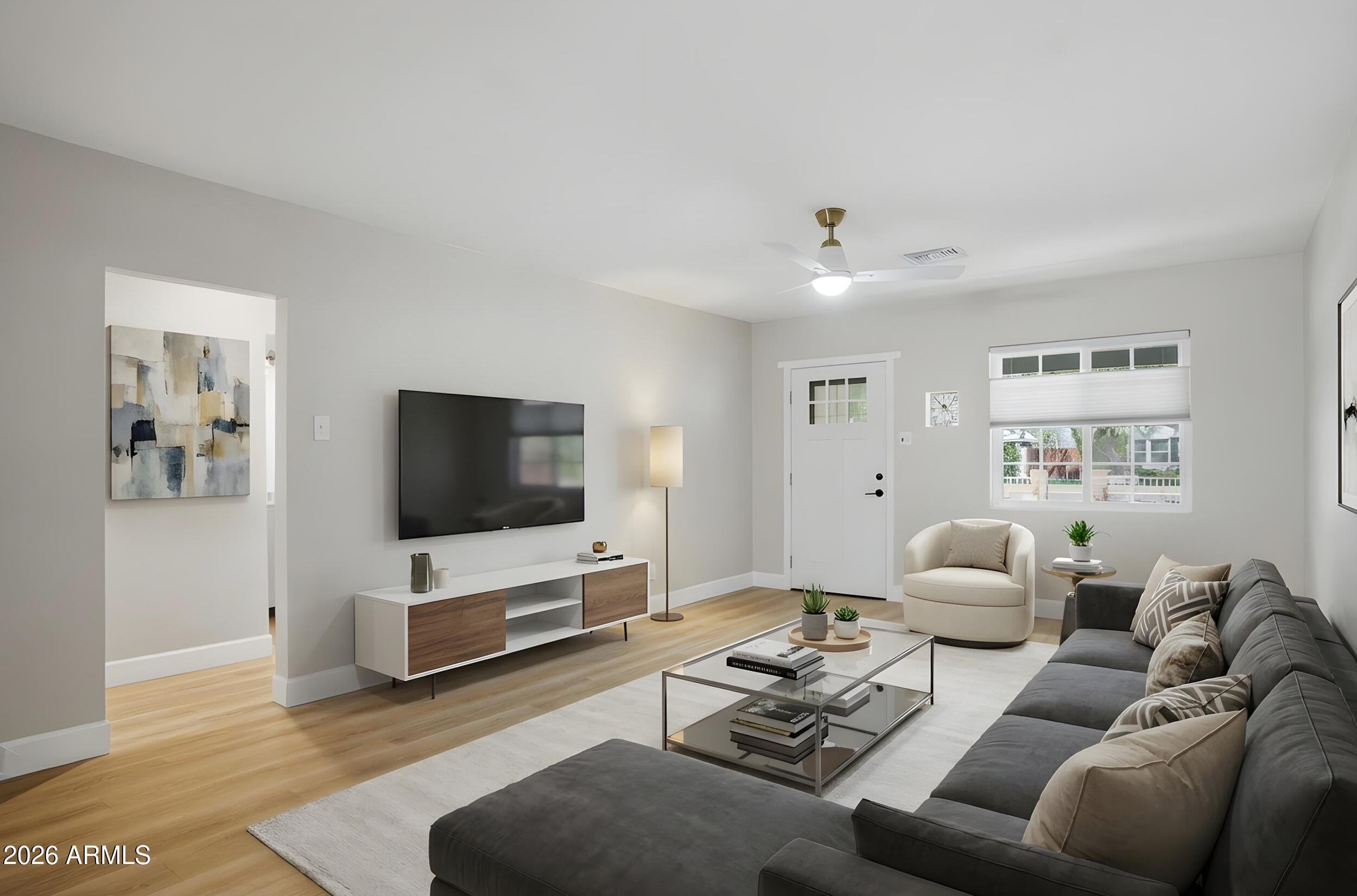 119 West Pierson Street Phoenix, AZ 85013 - Photo 6 of 35 33_virtual staging - living 1