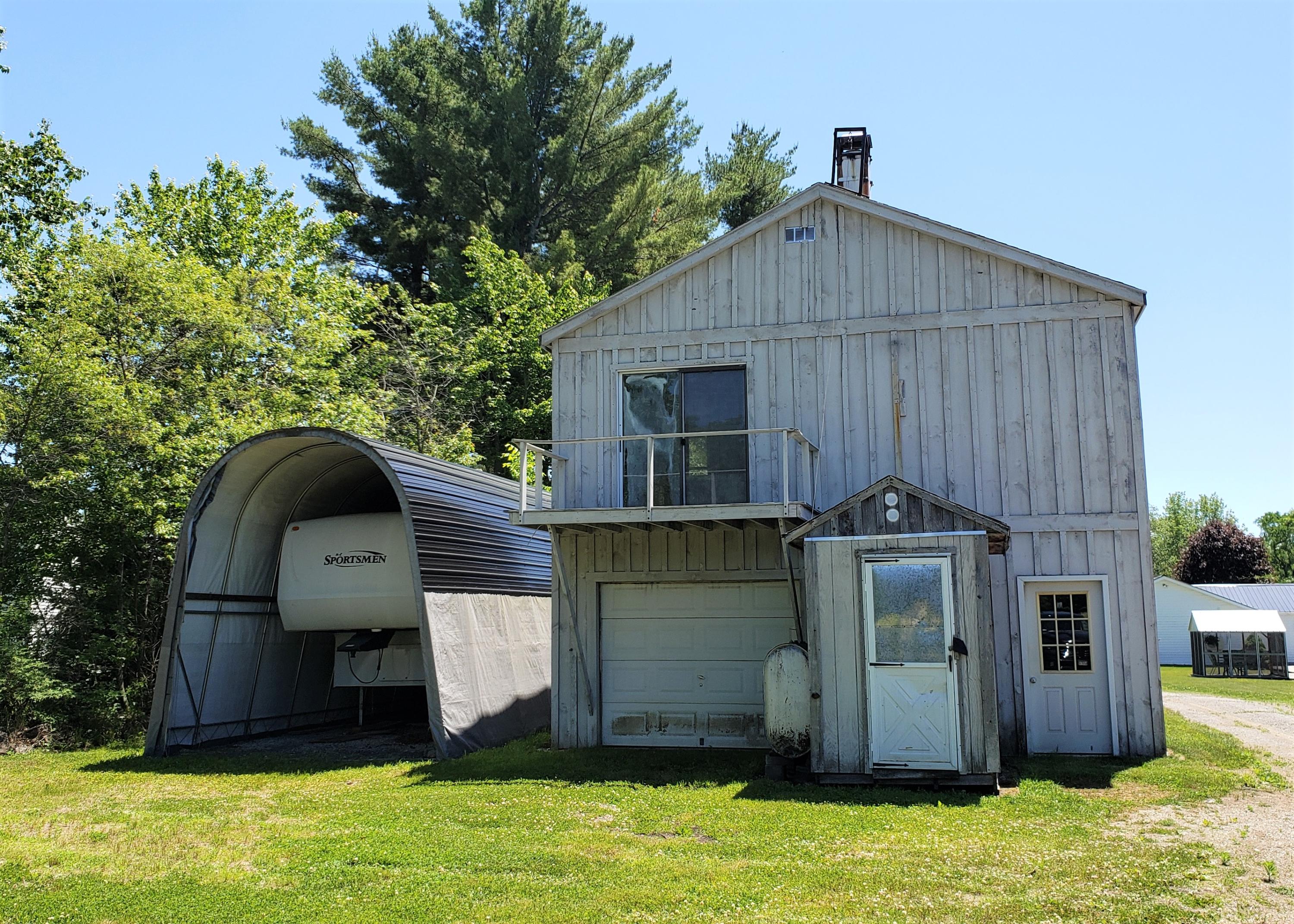 388 East Benton Road Waterville, ME 04901 - Photo 36 of 38 Heated Detached Garage and Carport