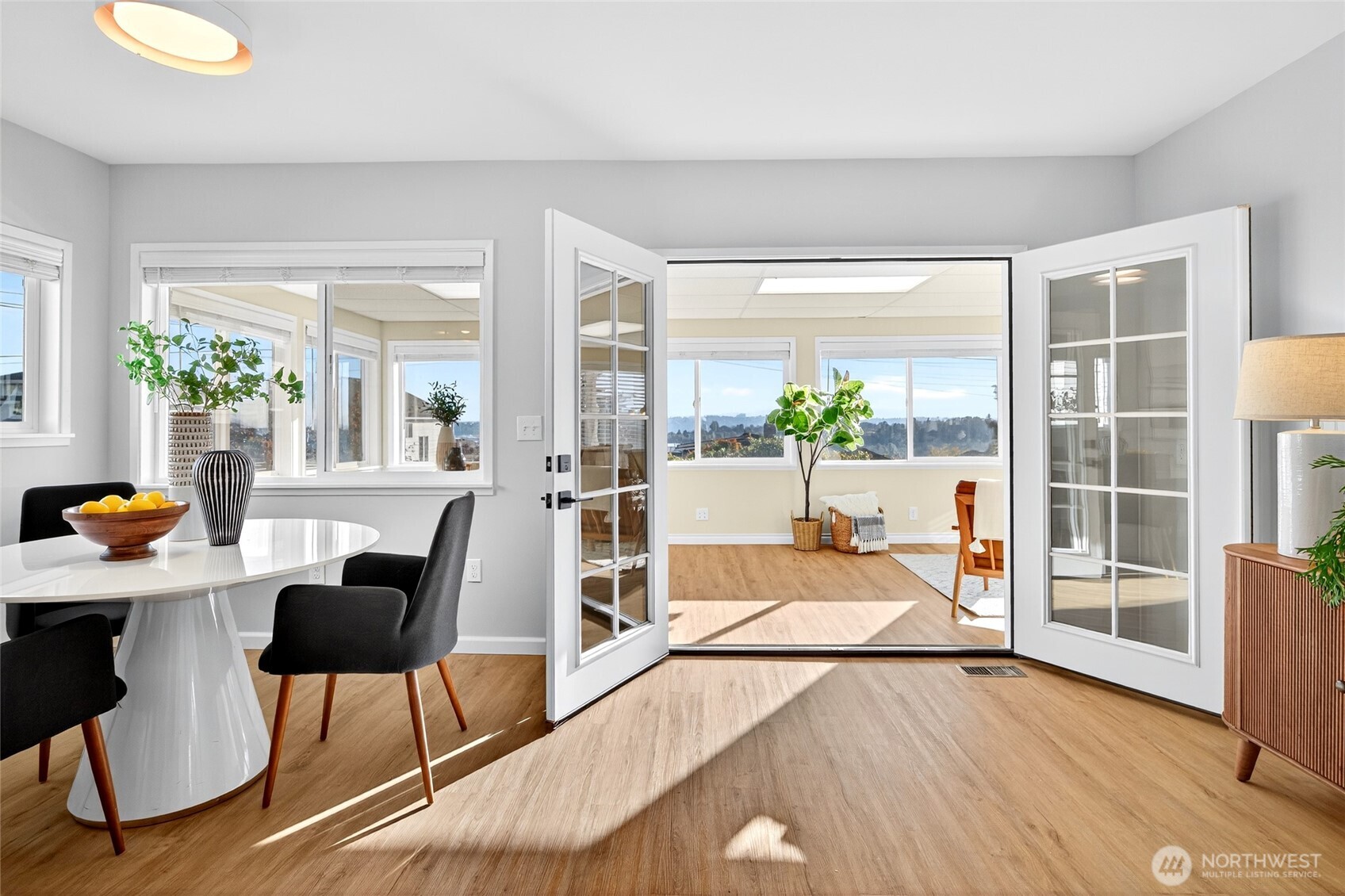3846 35th Avenue Southwest Seattle, WA 98126 - Photo 15 of 40 a living room with furniture and a large window
