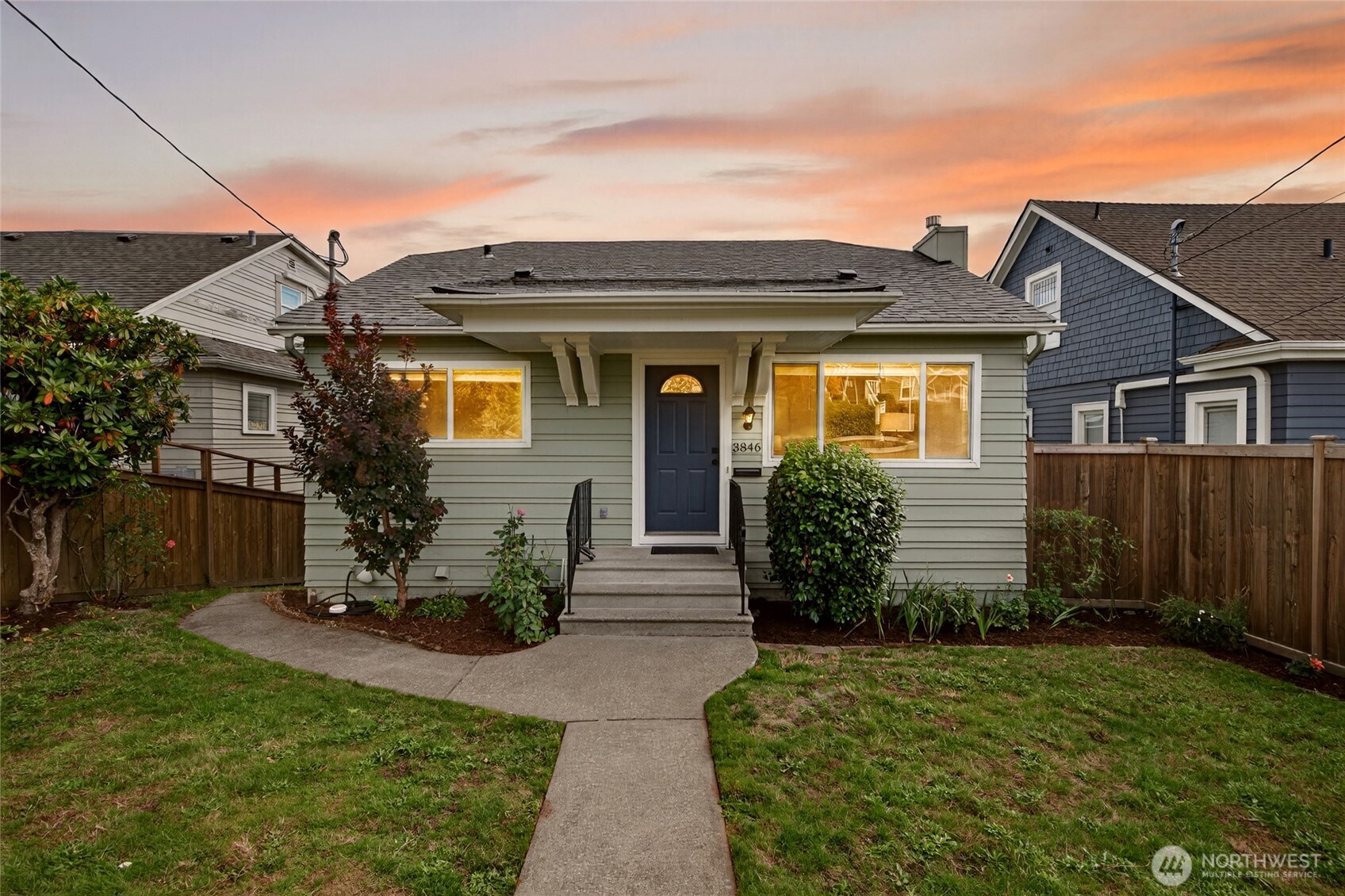 3846 35th Avenue Southwest Seattle, WA 98126 - Photo 2 of 40 front view of a house