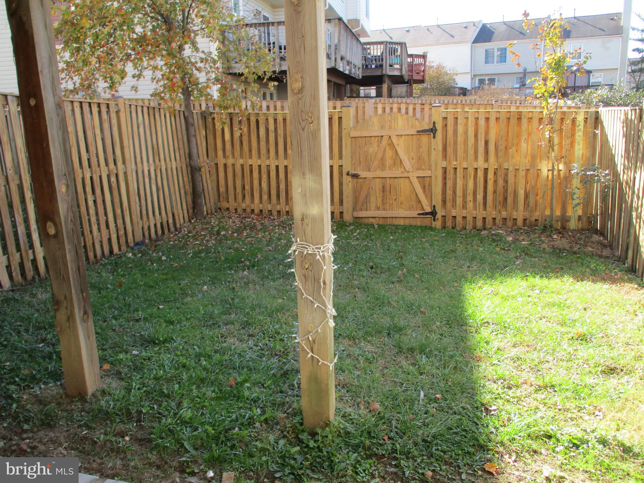 2415 Warm Spring Way Odenton, MD 21113 - Photo 13 of 16 View of Back Yard