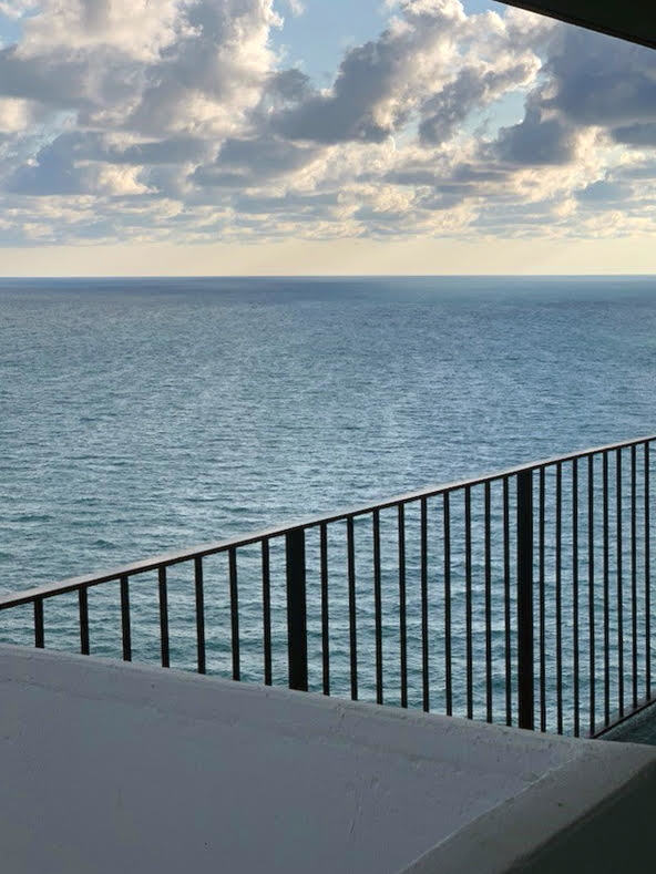 6033 North Sheridan Road, Unit 23F Chicago, IL 60660 - Photo 26 of 30 a balcony with an ocean