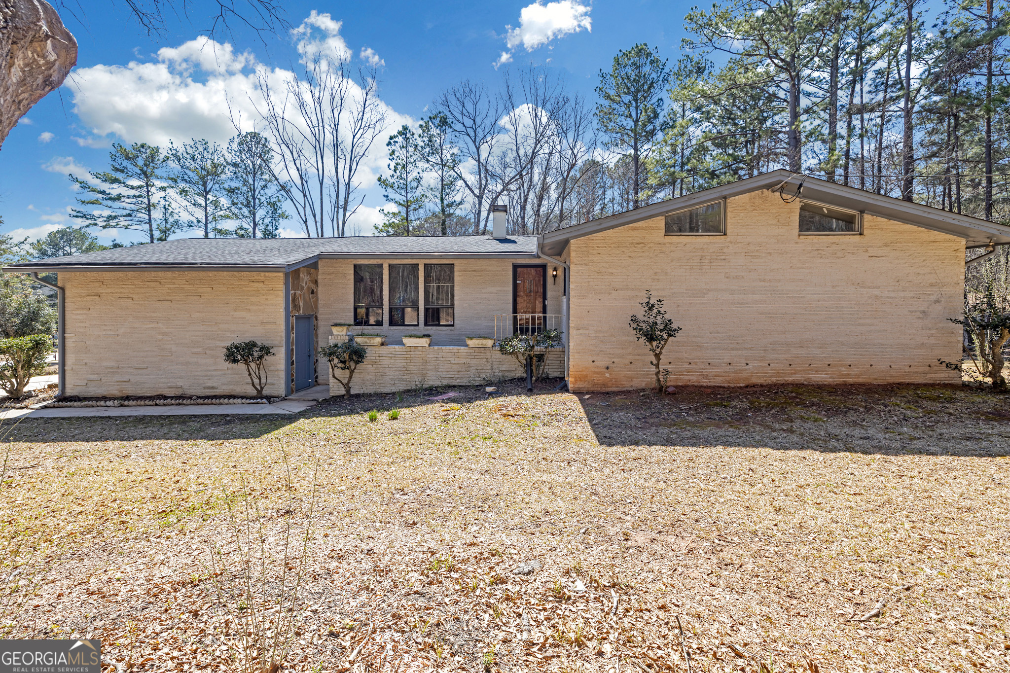 3800 Jailette Road Southwest South Fulton, GA 30349 - Photo 1 of 1 a view of a backyard of the house
