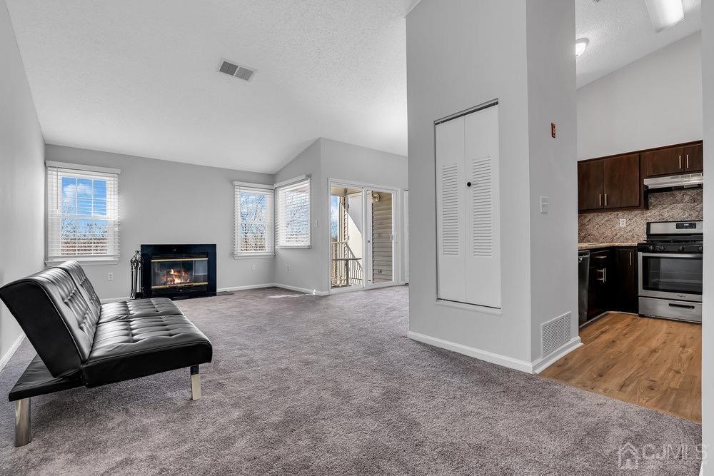 1236 Edpas Road New Brunswick, NJ 08901 - Photo 5 of 26 a living room with furniture and a fireplace