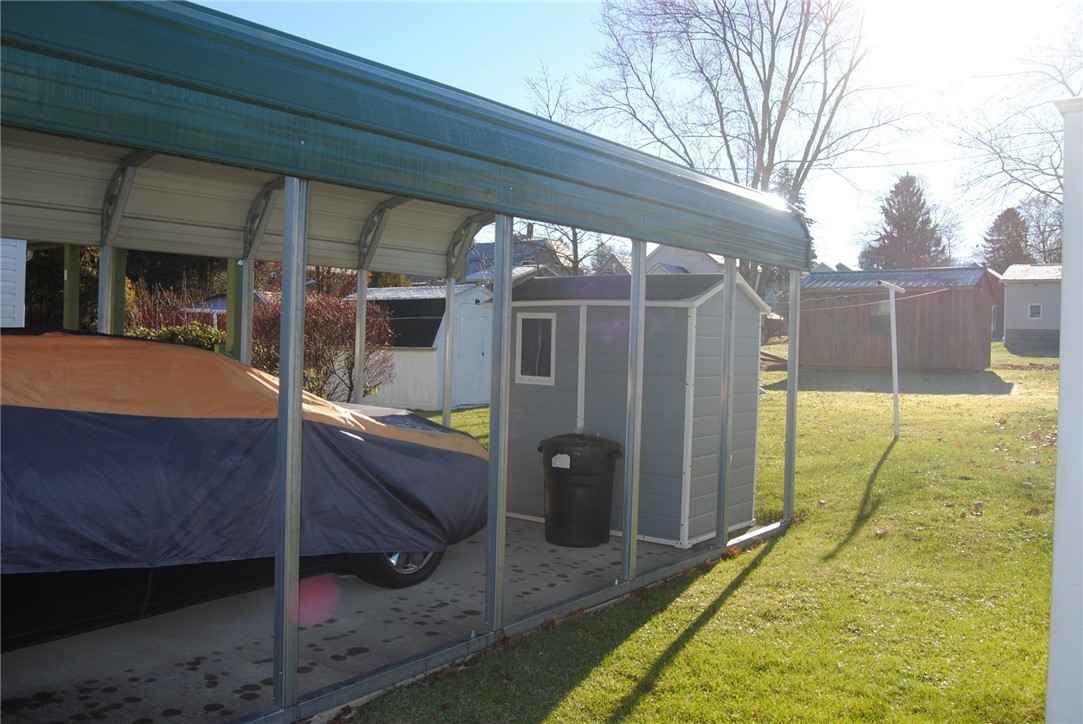 310 Janeway Street Kane, PA 16735 - Photo 9 of 32 Carport and shed