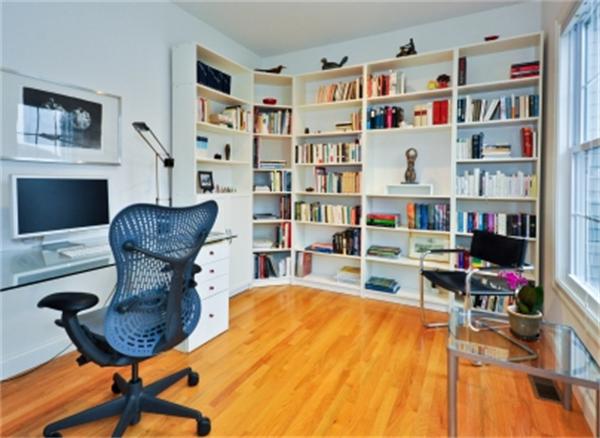 5 Squirrel Hill Road Acton, MA 01720 - Photo 18 of 30 a room with a bookshelf and a book shelf