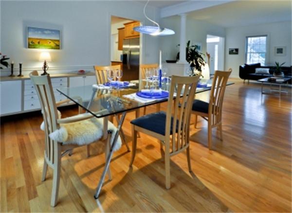 5 Squirrel Hill Road Acton, MA 01720 - Photo 7 of 30 a view of a dining room with furniture and wooden floor