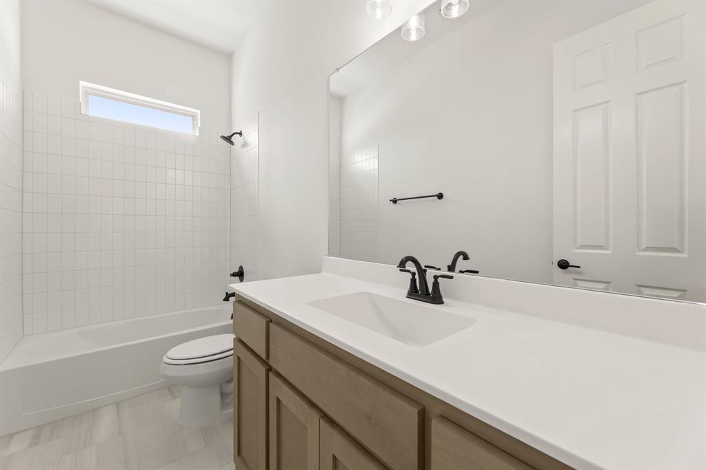 124 Evanston Court Rhome, TX 76078 - Photo 22 of 28 124 Evanston-Bathroom-1