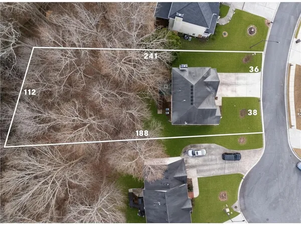 a bird view of a room