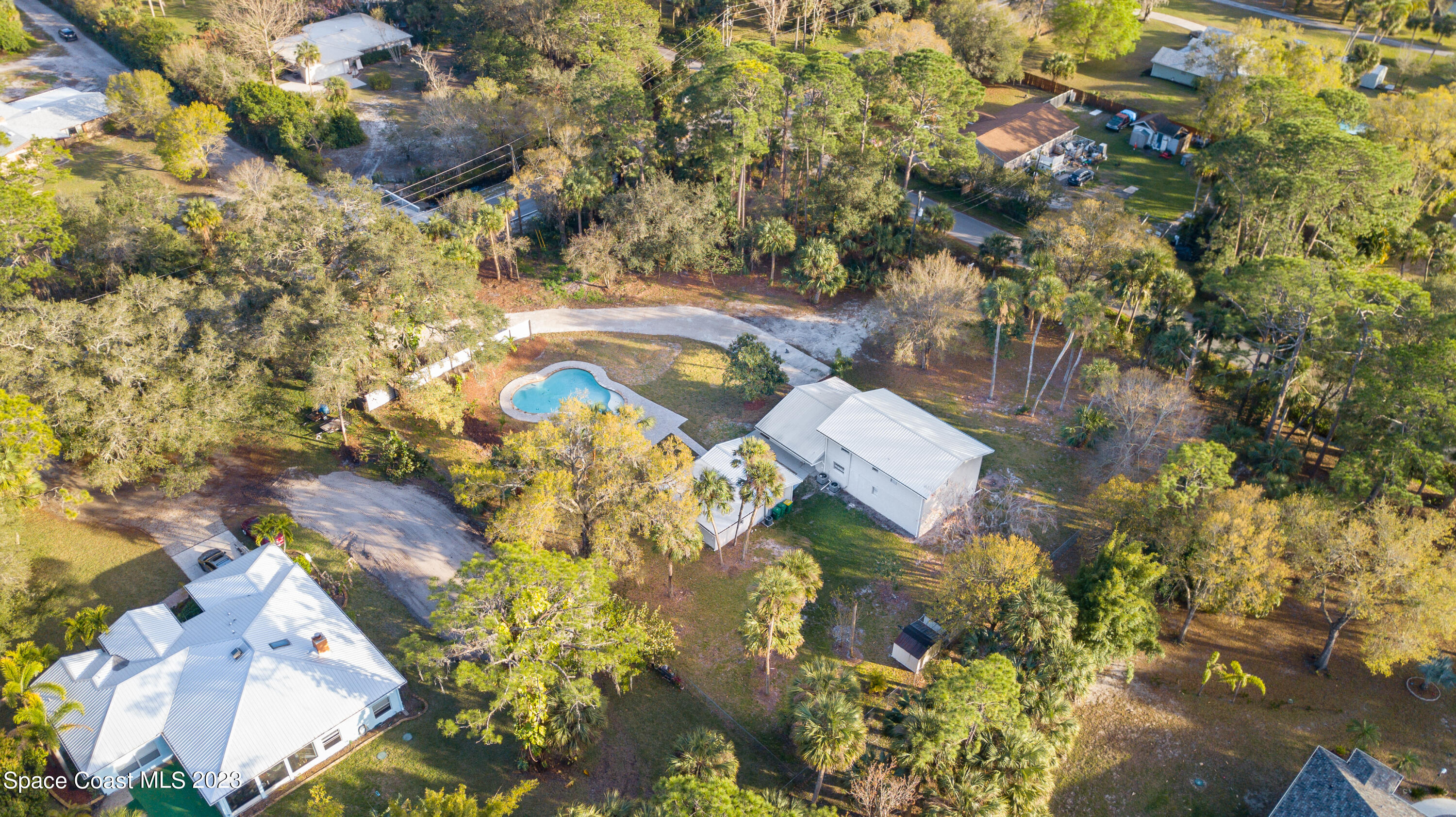 2300 Cox Road Cocoa, FL 32926 - Photo 37 of 41 a view of yard