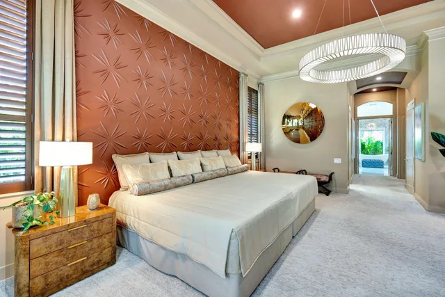 a front view of a house with a yard and a garage