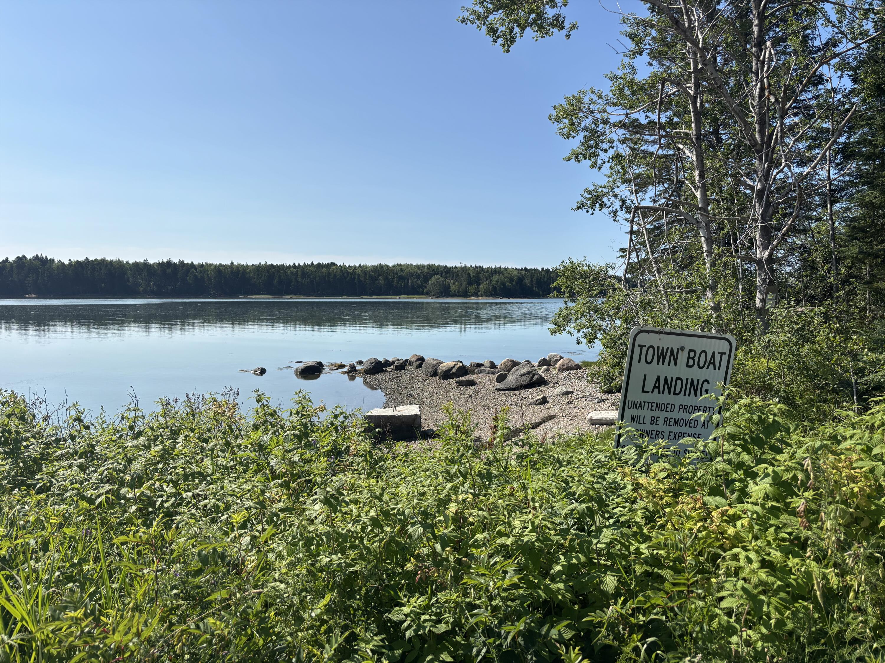 Lot 54 Pinkham Bay Bridge Road Steuben, ME 04680 - Photo 3 of 9 Town Boat Landing