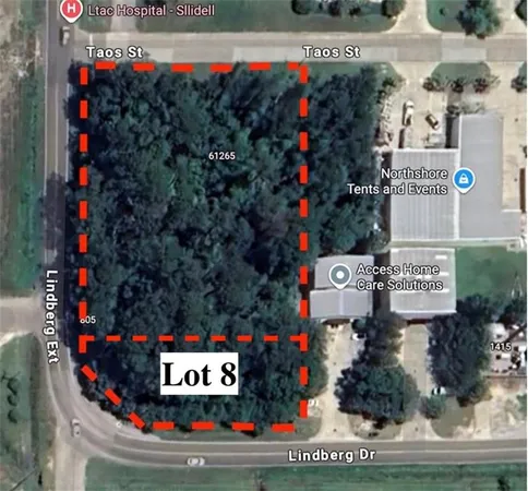 $120,000 | Lot 8 Lindberg Drive, Slidell, LA 70458