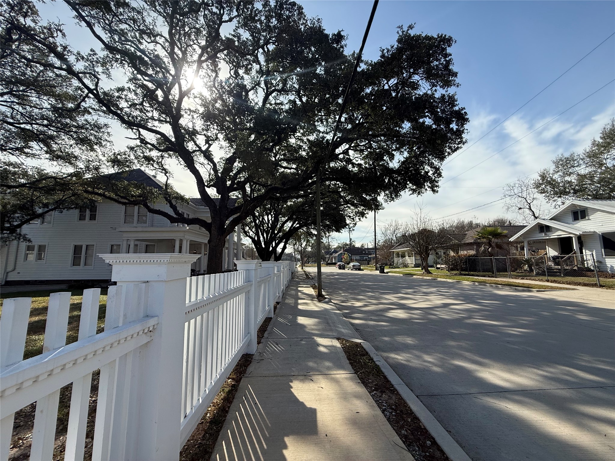 412 Waco Street Conroe, TX 77301 - Photo 40 of 50 a view of a city street from a house