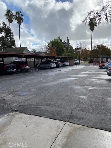 a car parked on the side of the road