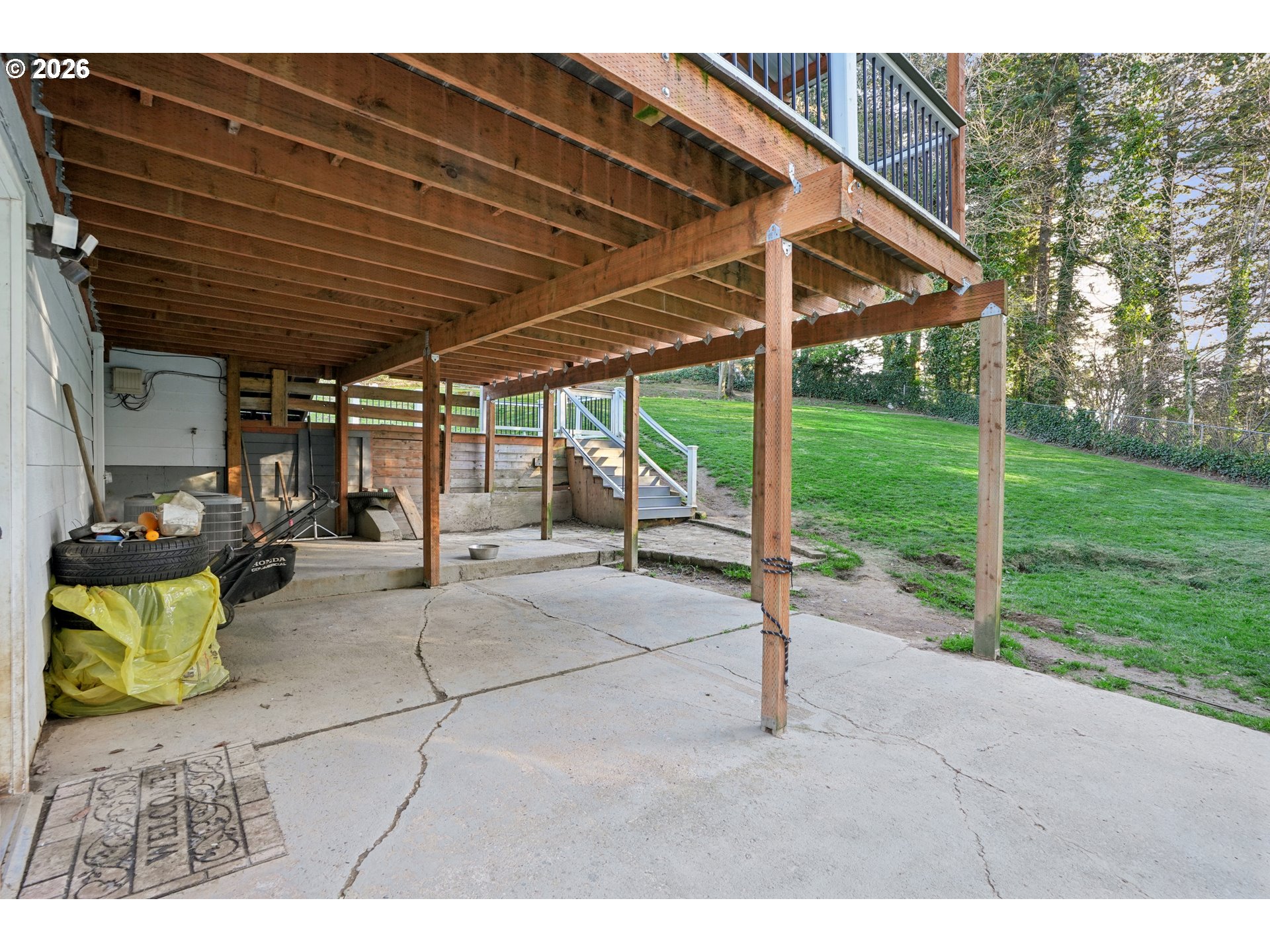 3454 Northeast 5th Court Gresham, OR 97030 - Photo 34 of 34 a view of backyard with swimming pool