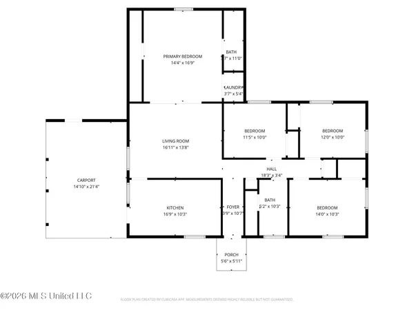 $69,900 | 2920 Lakewood Drive, Jackson, MS 39212