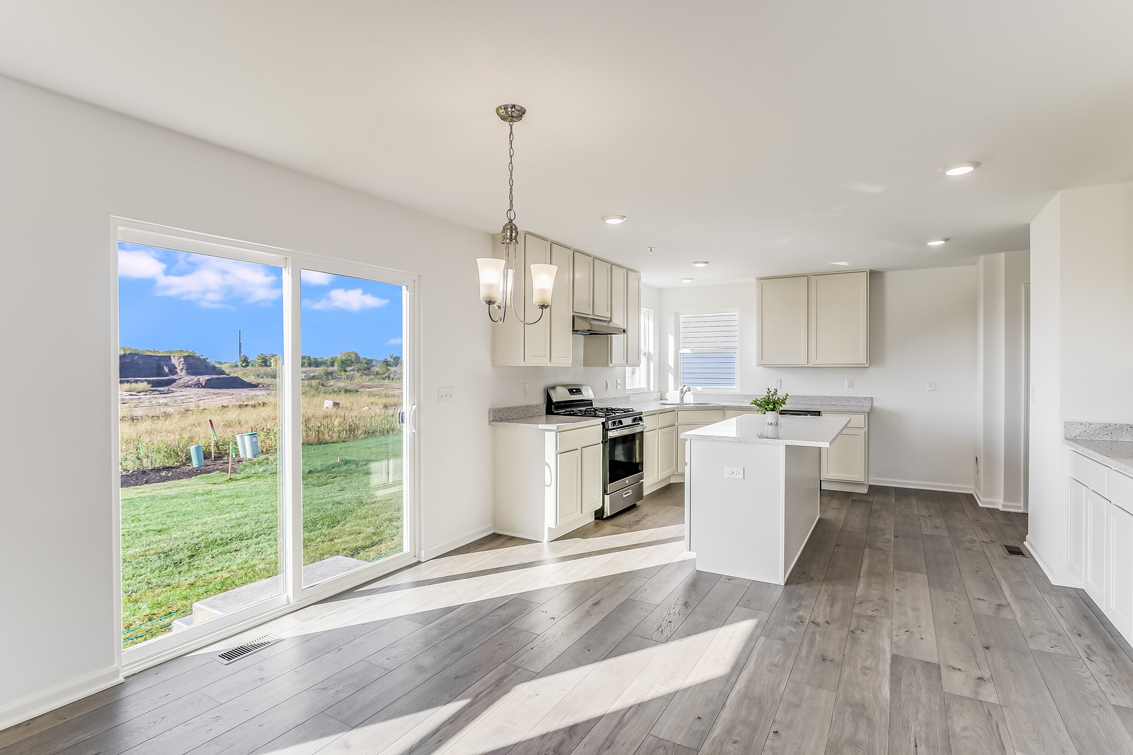 488 Endicott Road South Elgin, IL 60177 - Photo 11 of 30 a view of a kitchen with a sink and a window