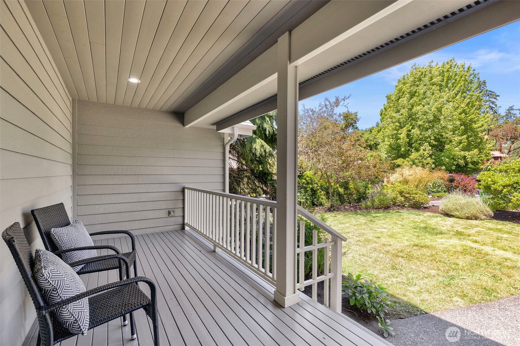 1757 Maple Street Port Townsend, WA 98368 - Photo 3 of 40 a view of a balcony with chairs