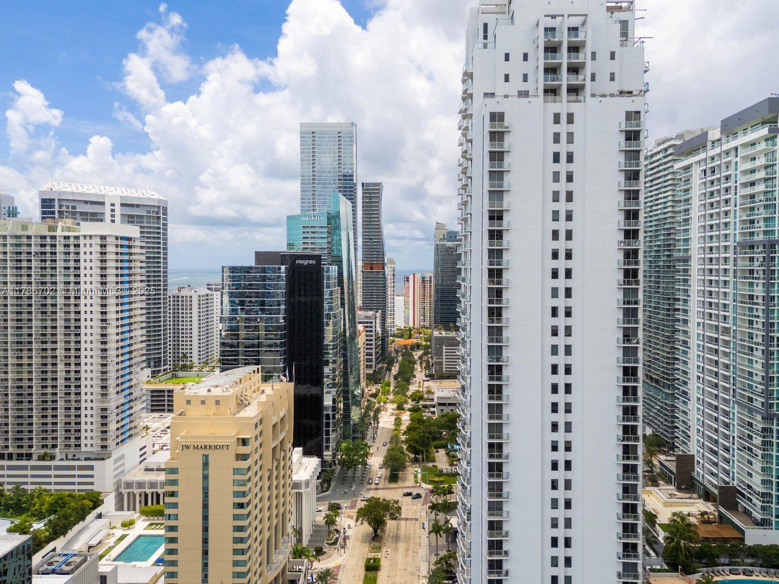 1060 Brickell Avenue, Unit 3003 Miami, FL 33131 - Photo 29 of 39 a city view with tall buildings
