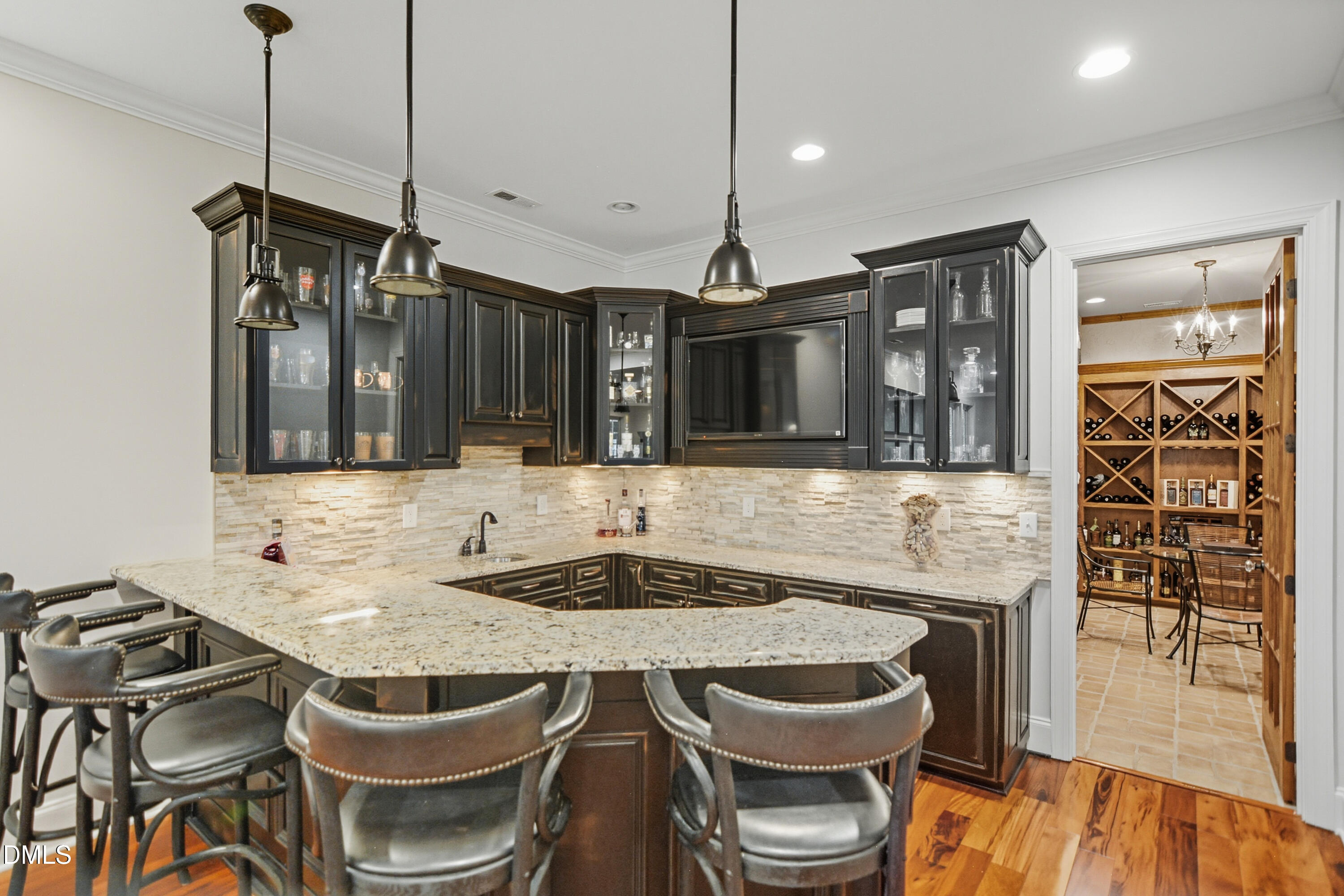 1409 Caistor Lane Raleigh, NC 27614 - Photo 30 of 46 a kitchen with a table and chairs