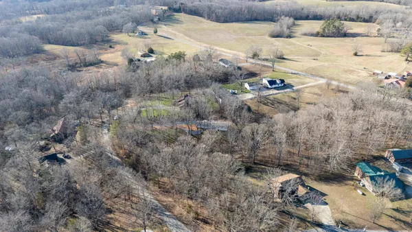 a view of outdoor space and covered with trees