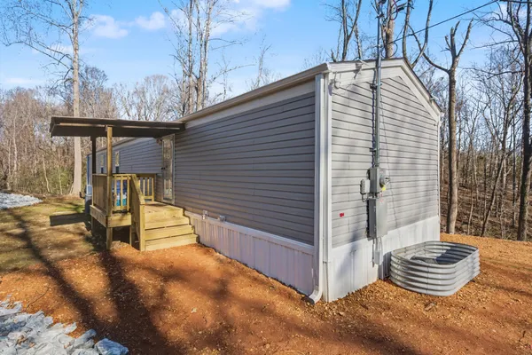 a view of outdoor space and deck