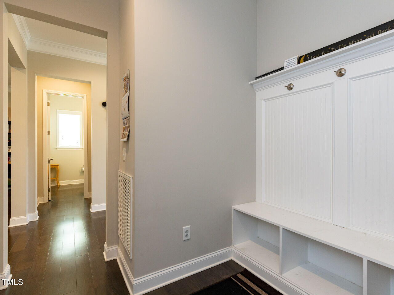 605 White Oak Pond Road Apex, NC 27523 - Photo 8 of 46 a view of room with hardwood floor and a sink