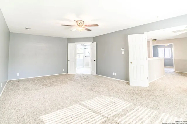 a view of a room with a sink