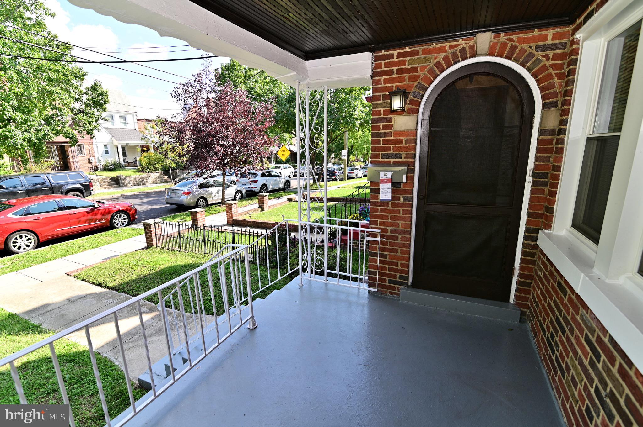 5326 2nd Street Northwest Washington, DC 20011 - Photo 5 of 55 Front Porch