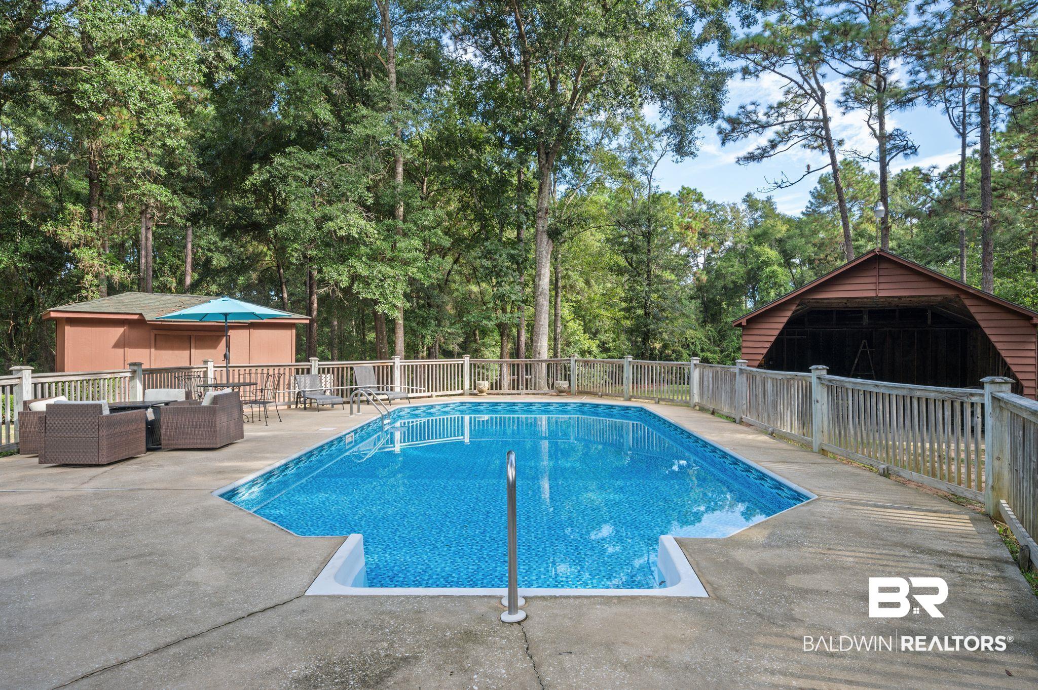 4566 McCrary Road, Unit A Semmes, AL 36575 - Photo 5 of 28 View of pool featuring an outdoor living space and a patio