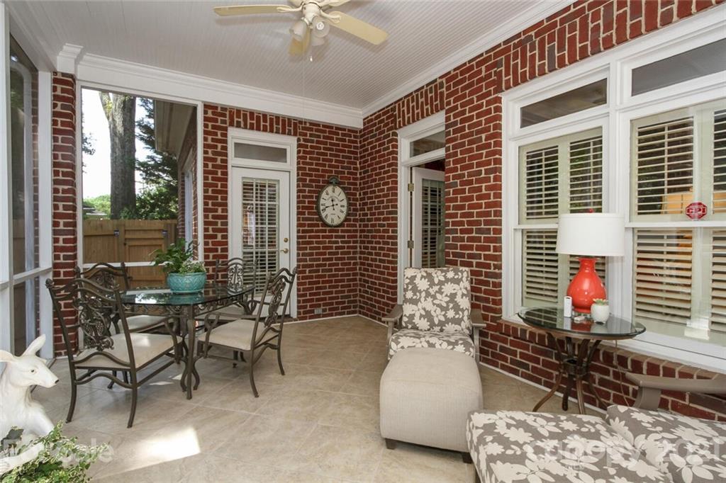 2125 South Wendover Road Charlotte, NC 28211 - Photo 38 of 48 a balcony with furniture and a potted plant