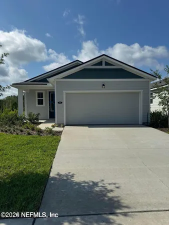 a front view of house with yard