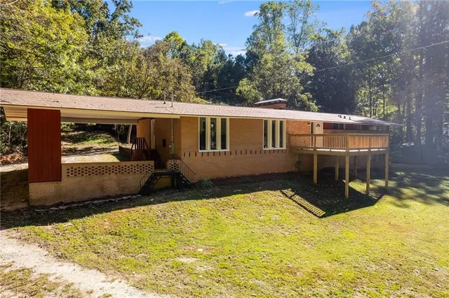 swimming pool view with a outdoor space