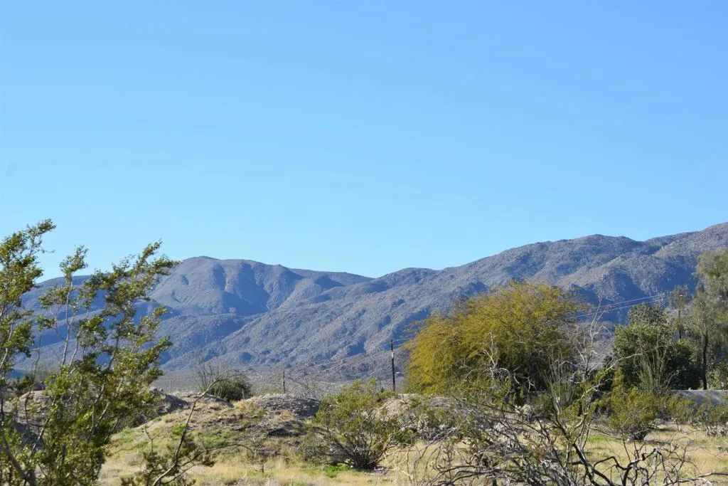 0 Country Club Road Borrego Springs, CA 92004 - Photo 3 of 6 a view of a house with a mountain in the background