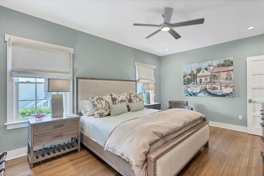 342 Palm Avenue Boca Grande, FL 33921 - Photo 23 of 47 a bedroom with bed and a window